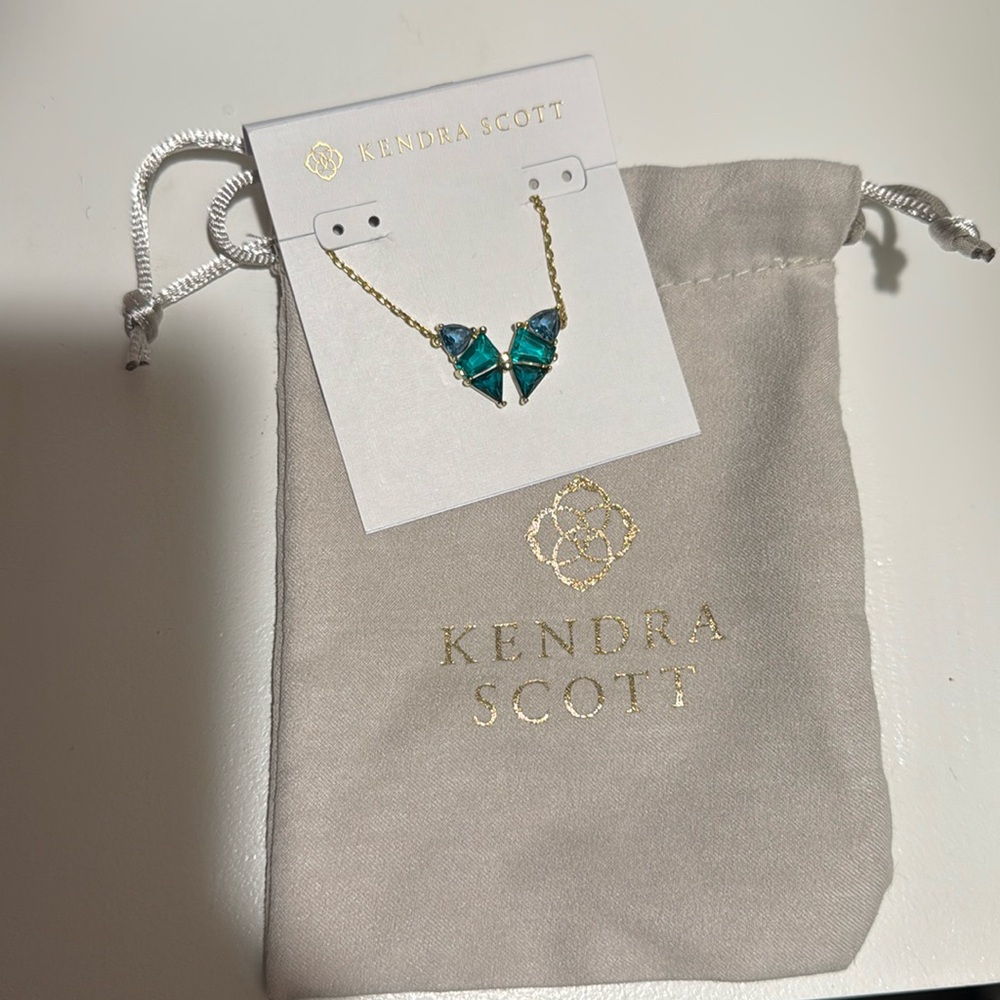 NWOT Kendra Scott Butterfly Necklace